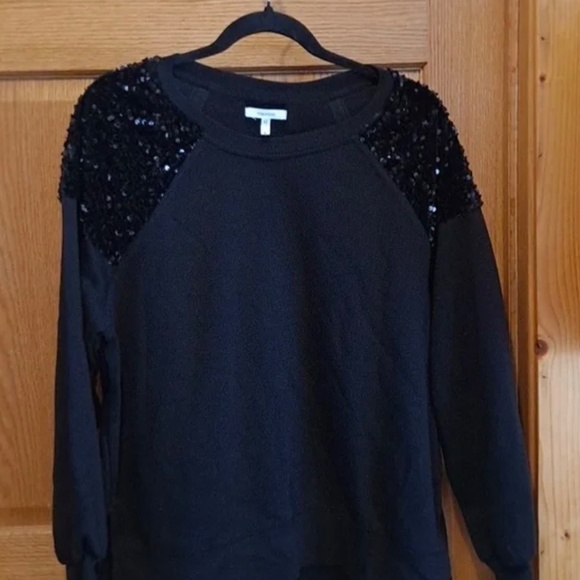 Maurice's Sequined Black Top XXL - Picture 2 of 3